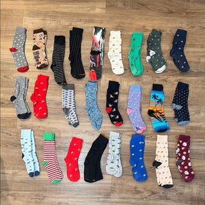 Colorful Casual Socks Collection